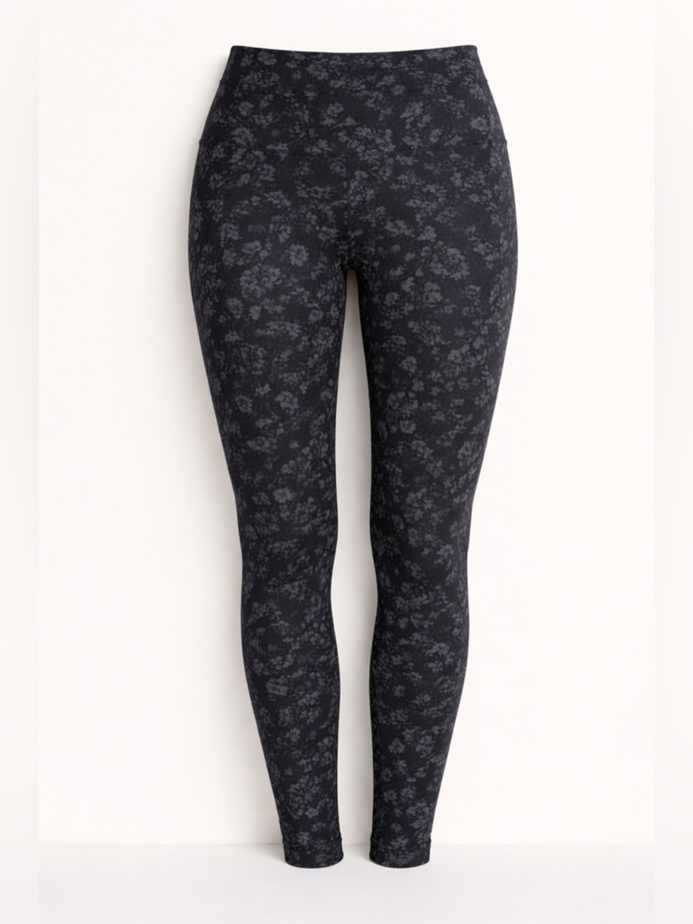 NWT Maurices Charcoal Floral High-Waist Leggings